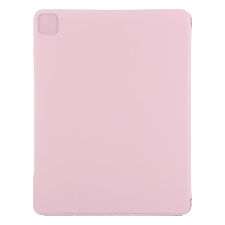 For iPad Air 13 2024 / Pro 12.9 2020 Double-sided Magnetic Flip PU Leather Tablet Case With Holder & Sleep / Wake-up Function(Rose Gold) - iPad Pro 12.9 (2020) Cases by PMC Jewellery | Online Shopping South Africa | PMC Jewellery | Buy Now Pay Later Mobicred