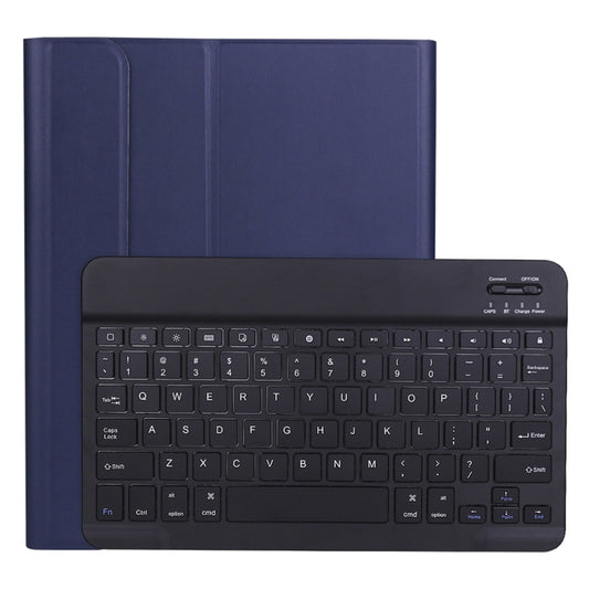 A11B Bluetooth 3.0 Ultra-thin ABS Detachable Bluetooth Keyboard Leather Tablet Case with Holder & Pen Slot for iPad Pro 11 inch 2021 (Dark Blue) - For iPad Pro by PMC Jewellery | Online Shopping South Africa | PMC Jewellery