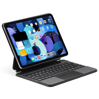 P109 Pro Ultra-thin Detachable Bluetooth Keyboard Leather Tablet Case with Touchpad & White Backlight for iPad Pro 11 inch 2021 / 2020 / 2018 & iPad Air 2020 10.9(Black) - For iPad Pro by PMC Jewellery | Online Shopping South Africa | PMC Jewellery