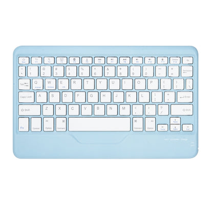 Z102B Pen Slot Bluetooth Keyboard Leather Tablet Case For iPad 10.2 2021/2020/2019 (Sky Blue) - For iPad Pro by PMC Jewellery | Online Shopping South Africa | PMC Jewellery