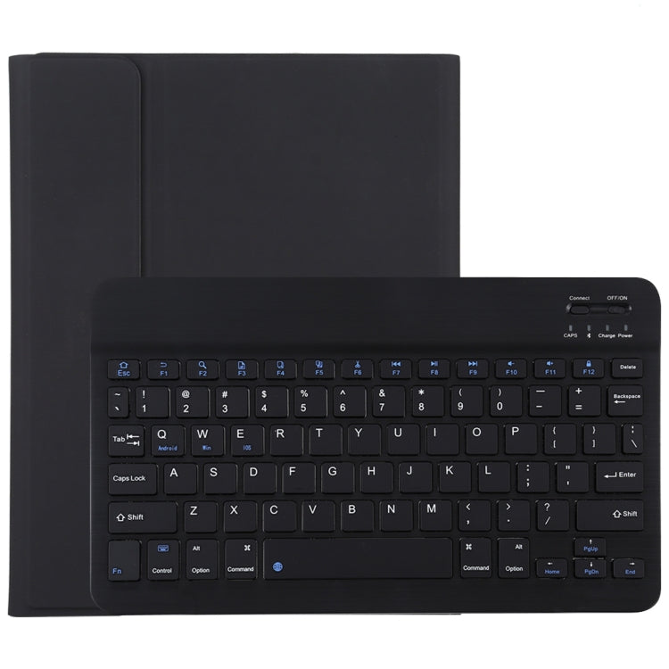 TG11B Detachable Bluetooth Black Keyboard + Microfiber Leather Tablet Case for iPad Pro 11 inch (2020), with Pen Slot & Holder (Black) - For iPad Pro by PMC Jewellery | Online Shopping South Africa | PMC Jewellery