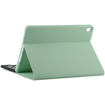 TG11B Detachable Bluetooth Black Keyboard + Microfiber Leather Tablet Case for iPad Pro 11 inch (2020), with Pen Slot & Holder (Green) - For iPad Pro by PMC Jewellery | Online Shopping South Africa | PMC Jewellery