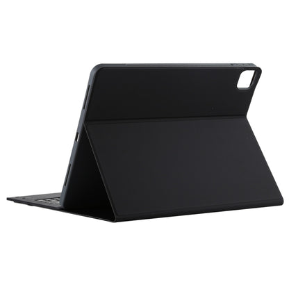 T129 Detachable Bluetooth Black Keyboard Microfiber Leather Tablet Case for iPad Pro 12.9 inch (2020), with Holder (Black) - For iPad Pro by PMC Jewellery | Online Shopping South Africa | PMC Jewellery