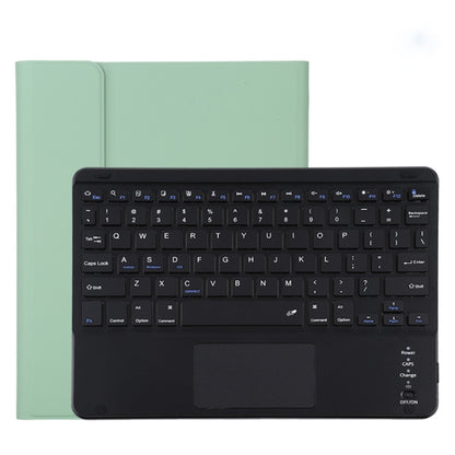 TG11BC Detachable Bluetooth Black Keyboard Microfiber Leather Tablet Case for iPad Pro 11 inch (2020), with Touchpad & Pen Slot & Holder (Green) - For iPad Pro by PMC Jewellery | Online Shopping South Africa | PMC Jewellery