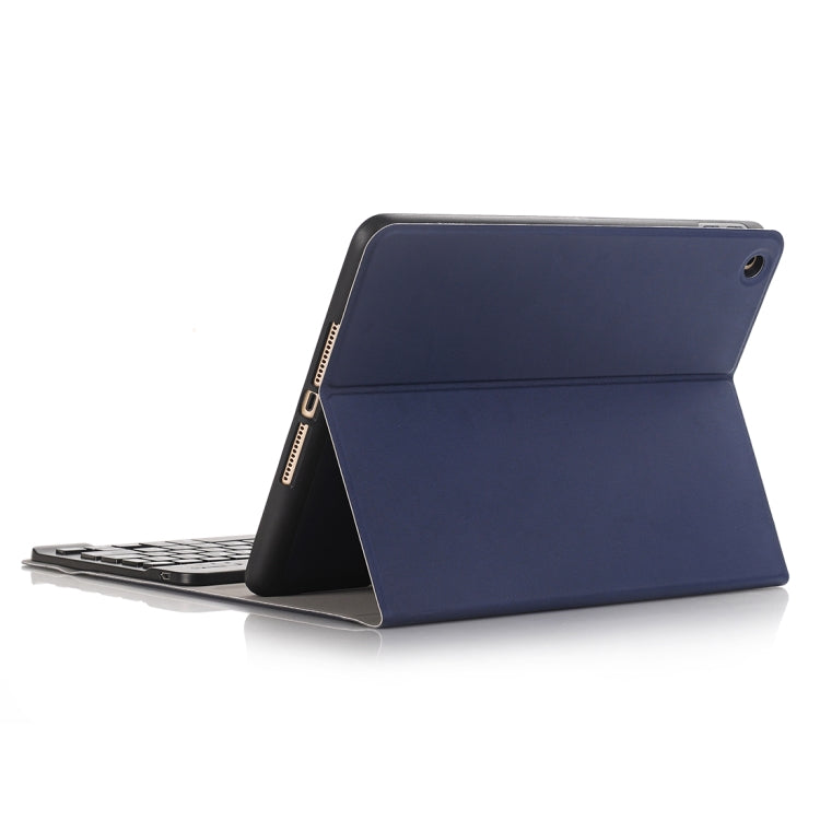 A102B For iPad 10.2 inch 2019 Ultra-thin Detachable Bluetooth Keyboard Leather Tablet Case with Stand & Pen Slot Function (Blue) - Universal by PMC Jewellery | Online Shopping South Africa | PMC Jewellery