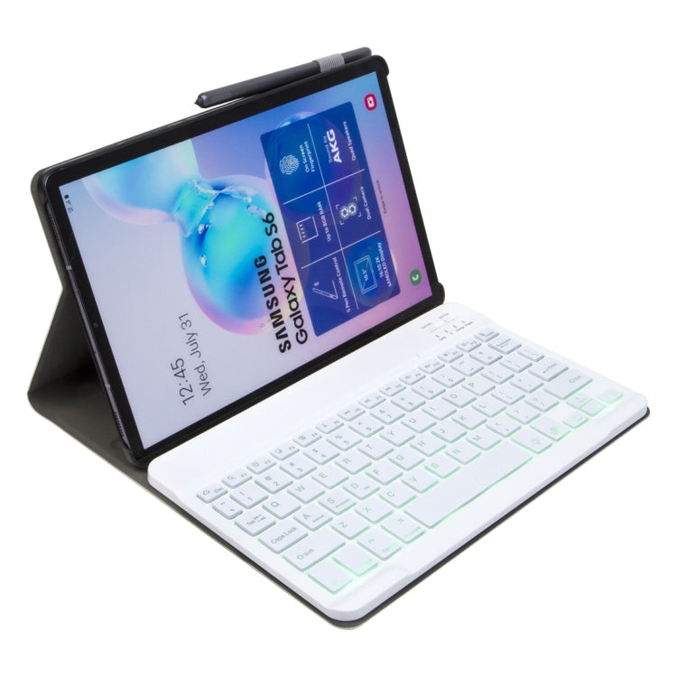 ST 860S For Samsung Galaxy Tab S6 10.5 inch T860 / T865 Detachable Backlight Bluetooth Keyboard Tablet Case with Stand & Pen Slot Function (Gold) - Samsung Keyboard by PMC Jewellery | Online Shopping South Africa | PMC Jewellery