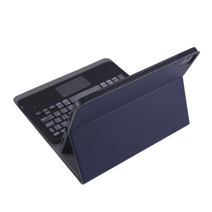 A11B-A 2020 Ultra-thin ABS Detachable Bluetooth Keyboard Tablet Case for iPad Pro 11 inch (2020), with Touchpad & Pen Slot & Holder (Dark Blue) - For iPad Pro by PMC Jewellery | Online Shopping South Africa | PMC Jewellery