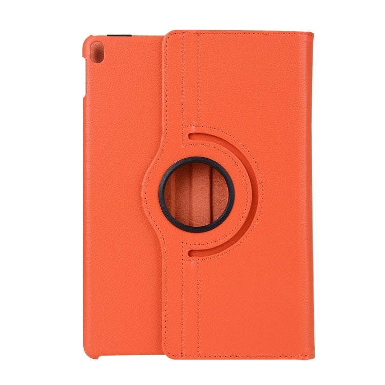 Litchi Texture 360 Degree Spin Multi-function Horizontal Flip Leather Protective Case with Holder for iPad Pro 10.5 inch / iPad Air (2019) (Orange) - iPad Pro 10.5 inch Cases by PMC Jewellery | Online Shopping South Africa | PMC Jewellery | Buy Now Pay Later Mobicred