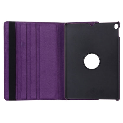 Litchi Texture 360 Degree Spin Multi-function Horizontal Flip Leather Protective Case with Holder for iPad Pro 10.5 inch / iPad Air (2019) (Purple) - iPad Pro 10.5 inch Cases by PMC Jewellery | Online Shopping South Africa | PMC Jewellery | Buy Now Pay Later Mobicred