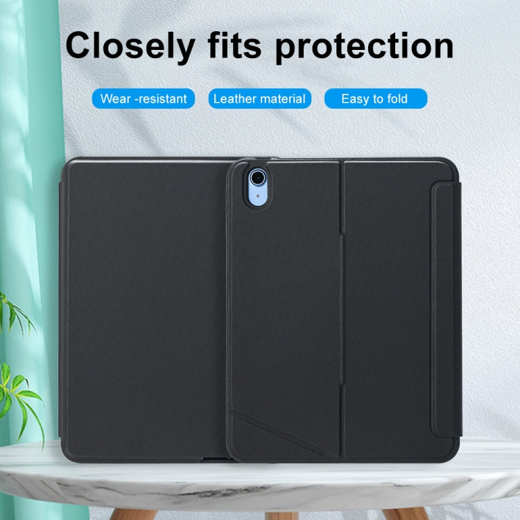 T10-AS For iPad 10th Gen 10.9 2022 Touch Backlight Split Type Bluetooth Keyboard Leather Case - Universal by PMC TechLife | Online Shopping South Africa | PMC TechLife