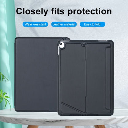 T102-AS For iPad 10.2 2021/2020/2019 / Air 3 10.5/Pro 10.5 Touch Backlight Split Type Bluetooth Keyboard Leather Case - Universal by PMC Jewellery | Online Shopping South Africa | PMC Jewellery