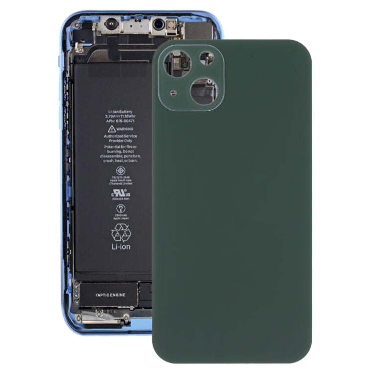 Glass Back Cover with Appearance Imitation of iP13 for iPhone XR(Green) - Back Cover by PMC Jewellery | Online Shopping South Africa | PMC Jewellery | Buy Now Pay Later Mobicred