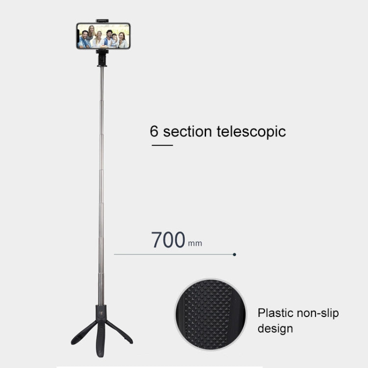 Mai Appearance K06 Multi-function Live Broadcast Mobile Bluetooth Self-timer Pole Tripod (Black) - Selfie Sticks by PMC Jewellery | Online Shopping South Africa | PMC Jewellery | Buy Now Pay Later Mobicred