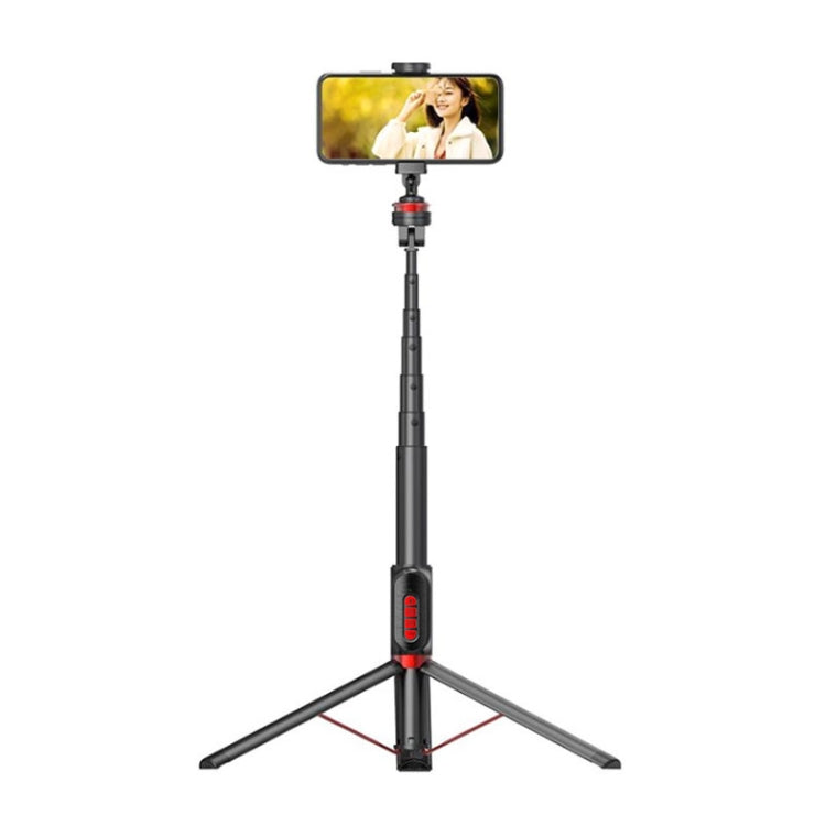 Aluminum Alloy Mobile Phone Bluetooth Selfie Stick Live Floor Tripod Bracket, Height: 1.5m - Selfie Sticks by PMC Jewellery | Online Shopping South Africa | PMC Jewellery | Buy Now Pay Later Mobicred