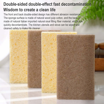 Original Xiaomi Youpin 2 PCS Quange Natural Sisal Cellulose Sponge Dishwashing Brush - Cleaning Tools by Xiaomi | Online Shopping South Africa | PMC Jewellery | Buy Now Pay Later Mobicred