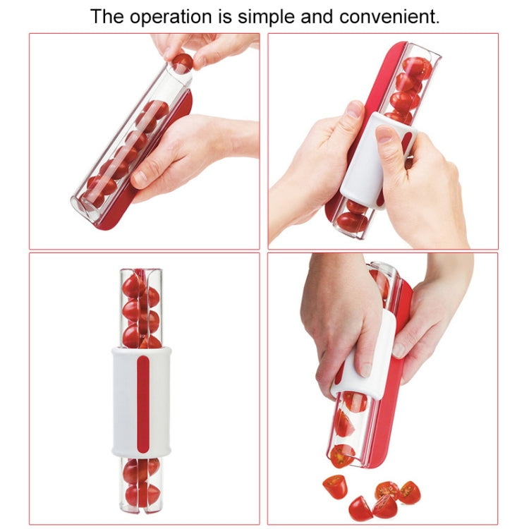 Tomato Slicer Cherry Fruit Cutter Kitchen Gadgets - Cutter & Peeler by PMC TechLife | Online Shopping South Africa | PMC TechLife | Buy Now Pay Later Mobicred