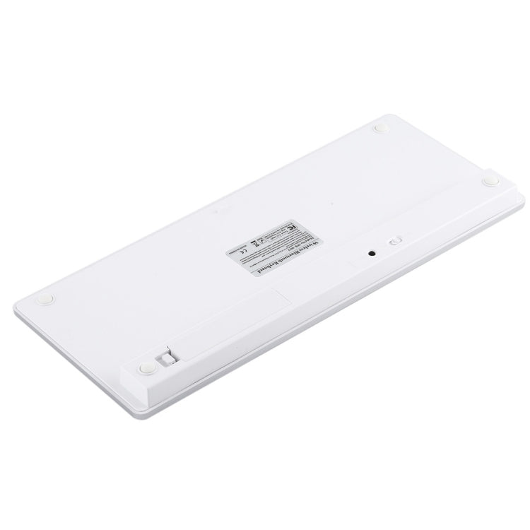 WB-8022 Ultra-thin Wireless Bluetooth Keyboard, Arabic Keys(Silver) - free shipping - PMC Jewellery - Order now!