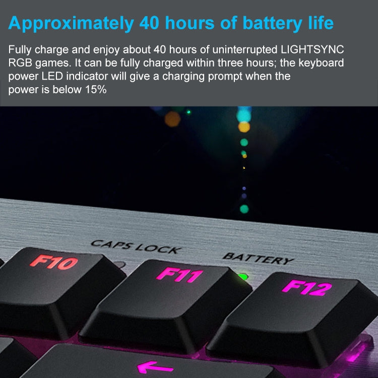 Logitech G913 TKL Wireless RGB Mechanical Gaming Keyboard (GL-Linear) - free shipping - PMC TechLife - Order now!