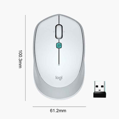 Logitech Voice M380 4 Buttons Smart Voice Input Wireless Mouse (Black) - Wireless Mice by Logitech | Online Shopping South Africa | PMC Jewellery | Buy Now Pay Later Mobicred