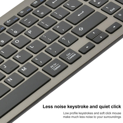 168 2.4Ghz + Bluetooth  Dual Mode Wireless Keyboard Compatible with iSO & Android & Windows - Wireless Keyboard by PMC Jewellery | Online Shopping South Africa | PMC Jewellery | Buy Now Pay Later Mobicred