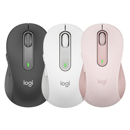 Logitech M650 5-keys 2000 DPI Wireless Bluetooth Silent Mouse (White) - Wireless Mice by Logitech | Online Shopping South Africa | PMC Jewellery | Buy Now Pay Later Mobicred