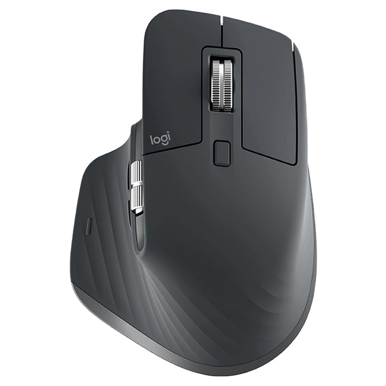 Logitech MX Master 3s 8000DPI 2.4GHz Ergonomic Wireless Bluetooth Dual Mode Mouse (Black) - Wireless Mice by Logitech | Online Shopping South Africa | PMC Jewellery | Buy Now Pay Later Mobicred