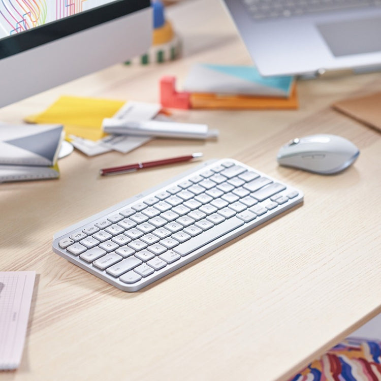 Logitech MX Keys Mini Wireless Bluetooth Ultra-thin Smart Backlit Keyboard (Grey) - free shipping - PMC Jewellery - Order now!