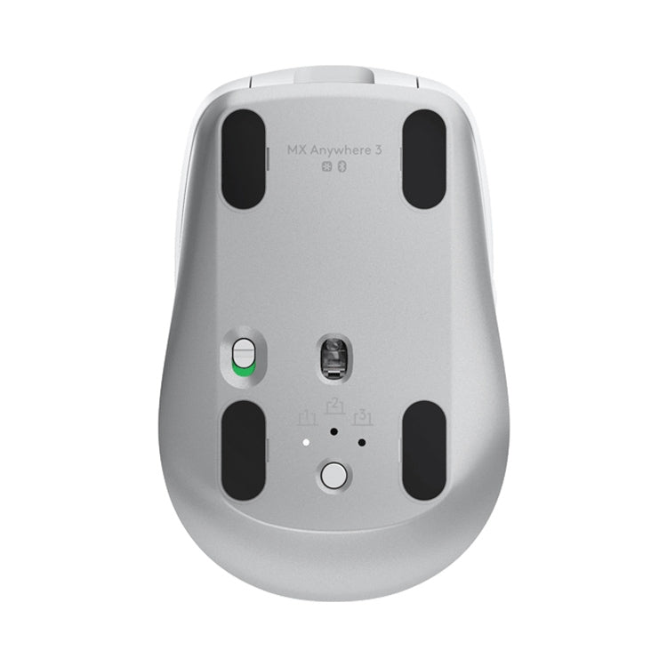 Logitech MX ANYWHERE 3 Compact High-performance Wireless Mouse (Silver) - Wireless Mice by Logitech | Online Shopping South Africa | PMC Jewellery | Buy Now Pay Later Mobicred