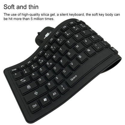 103 Key French USB Wired Silicone Waterproof Keyboard Desktop Notebook Keyboard, Cable Length: 1.5m - Wired Keyboard by PMC Jewellery | Online Shopping South Africa | PMC Jewellery | Buy Now Pay Later Mobicred