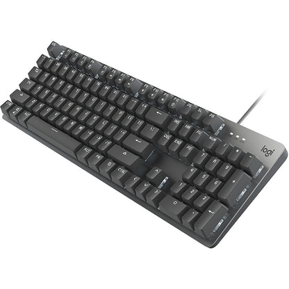 Logitech K845 CHERRY Blue Axis Backlit Mechanical Wired Keyboard, Cable Length: 1.8m - Wired Keyboard by Logitech | Online Shopping South Africa | PMC Jewellery | Buy Now Pay Later Mobicred