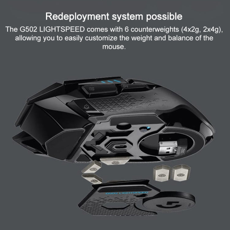 Logitech G502 Lightspeed 1000DPI Wireless Gaming Mouse - free shipping - PMC Jewellery - Order now!