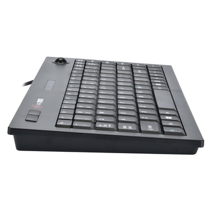 MC Saite MC-9712 Wired 88 Keys Multimedia Computer Keyboard with Trackball for Windows - Wired Keyboard by MC Saite | Online Shopping South Africa | PMC Jewellery | Buy Now Pay Later Mobicred