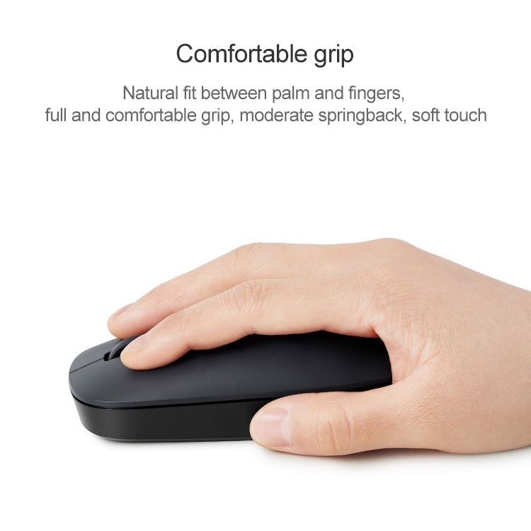 Original Xiaomi 2.4GHz Wireless Keyboard + Mouse Set 2 for Notebook Desktop Laptop(Black) - free shipping - PMC TechLife - Order now!