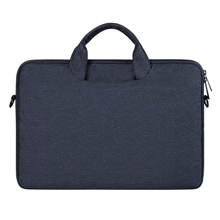 ST01S Waterproof Oxford Cloth Hidden Portable Strap One-shoulder Handbag for 14.1 inch Laptops (Navy Blue) - 14.1 inch by PMC Jewellery | Online Shopping South Africa | PMC Jewellery | Buy Now Pay Later Mobicred