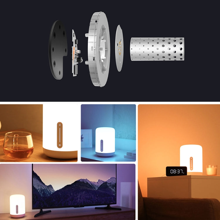 Original Xiaomi Mijia Bedside Lamp 2 LED Night Light Touch & Smart App Control - Night Lights by Xiaomi | Online Shopping South Africa | PMC Jewellery | Buy Now Pay Later Mobicred