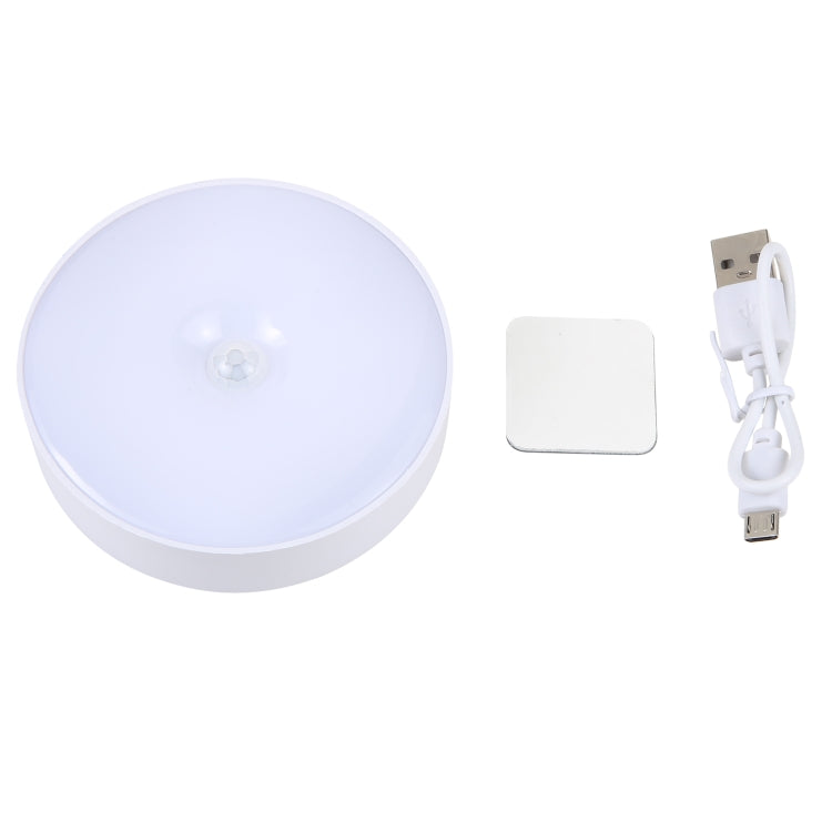 180LM LED Human Body Induction Smart Sensor Light (White) - Sensor LED Lights by PMC TechLife | Online Shopping South Africa | PMC TechLife | Buy Now Pay Later Mobicred