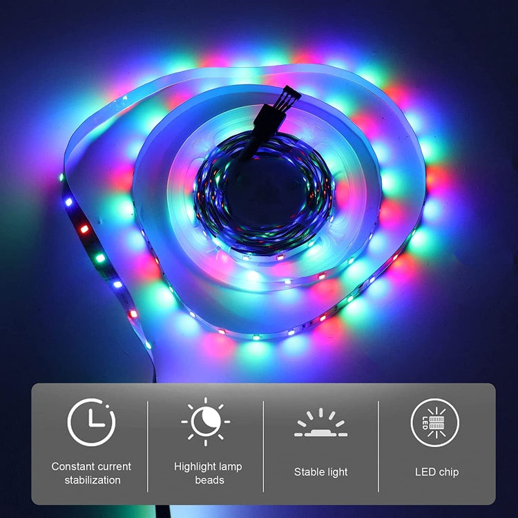 2030 SMD RGB LED Waterproof Epoxy Rope Light, 12V,  Length: 5m - Epoxy Waterproof Light by PMC Jewellery | Online Shopping South Africa | PMC Jewellery | Buy Now Pay Later Mobicred