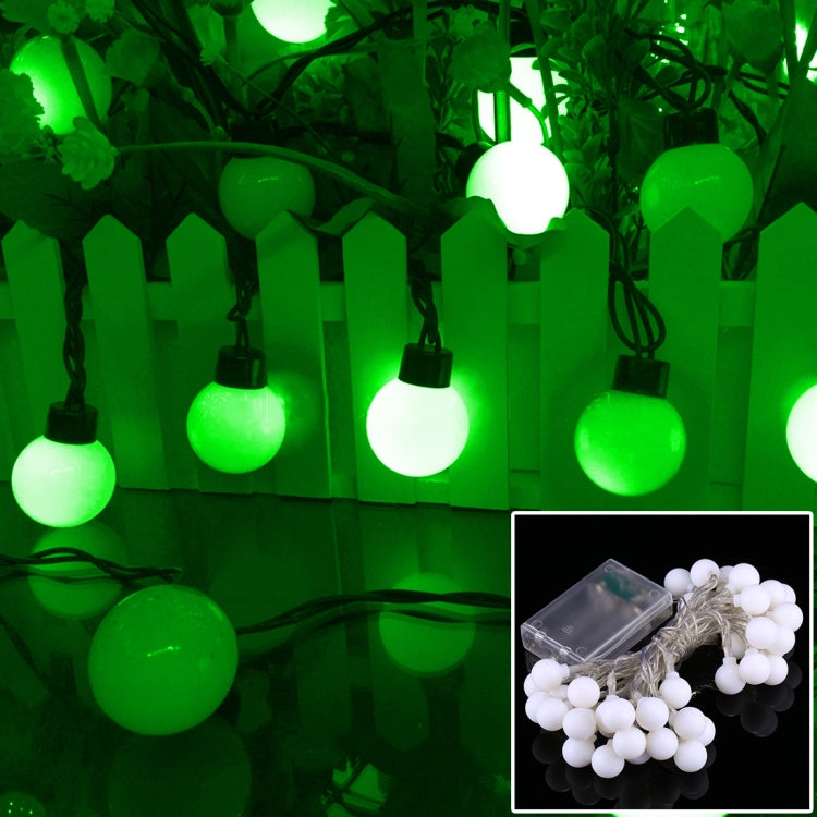 4m LED Decoration Light, 40 LEDs 3 x AA Batteries Powered String Light with 3-Modes, DC 4.5V(Green Light) - Holiday Lights by PMC Jewellery | Online Shopping South Africa | PMC Jewellery | Buy Now Pay Later Mobicred