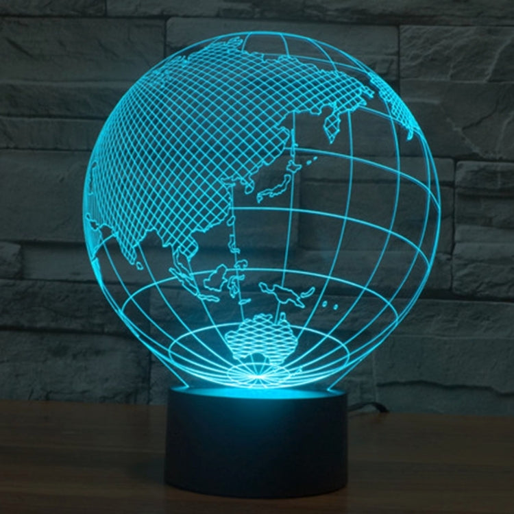 Asia Style 3D Touch Switch Control LED Light , 7 Color Discoloration Creative Visual Stereo Lamp Desk Lamp Night Light - Novelty Lighting by PMC TechLife | Online Shopping South Africa | PMC TechLife | Buy Now Pay Later Mobicred