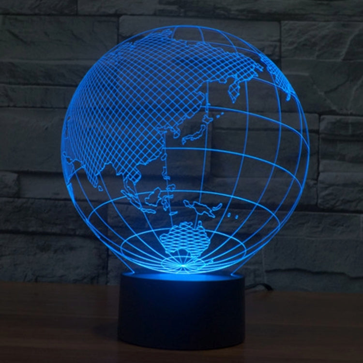 Asia Style 3D Touch Switch Control LED Light , 7 Color Discoloration Creative Visual Stereo Lamp Desk Lamp Night Light - Novelty Lighting by PMC TechLife | Online Shopping South Africa | PMC TechLife | Buy Now Pay Later Mobicred