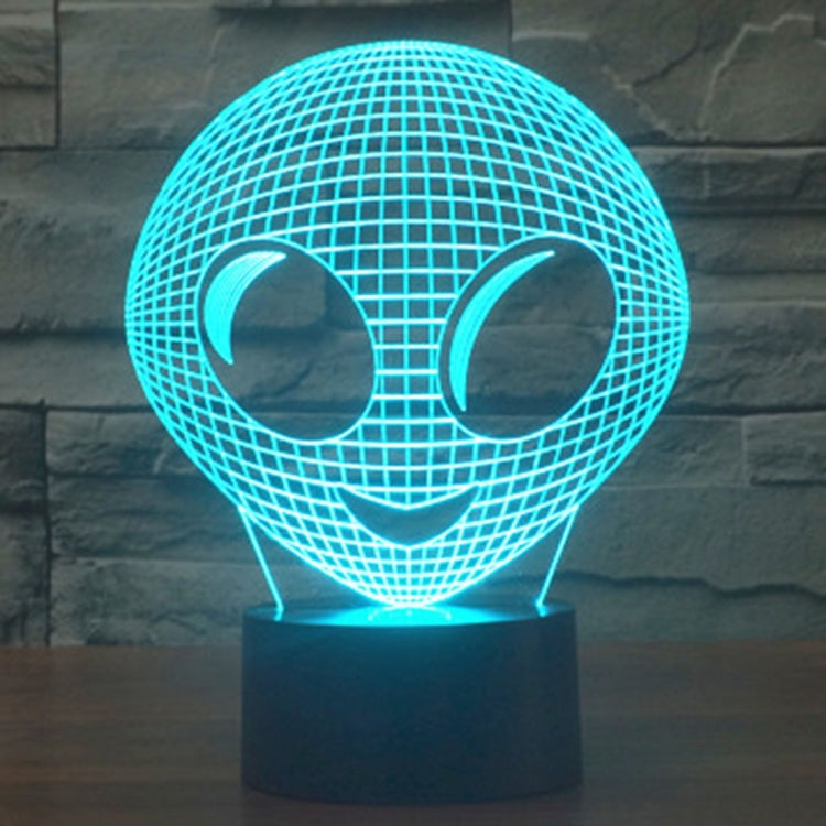 Alien Style 3D Touch Switch Control LED Light , 7 Color Discoloration Creative Visual Stereo Lamp Desk Lamp Night Light - Novelty Lighting by PMC TechLife | Online Shopping South Africa | PMC TechLife | Buy Now Pay Later Mobicred