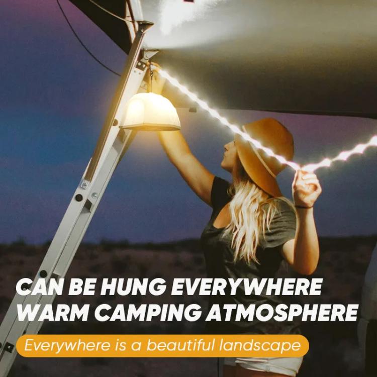 KXK-505 Multifunctional Tent Camping Llight with 15m String Light - Camping Lighting by PMc TechLife | Online Shopping South Africa | PMc TechLife | Buy Now Pay Later Mobicred