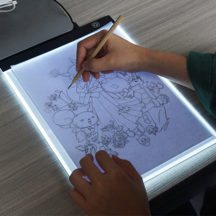 Ultra-thin A4 Size Portable USB LED Artcraft Tracing Light Box Copy Board for Artists Drawing Sketching Animation and X-ray Viewing -  by PMC Jewellery | Online Shopping South Africa | PMC Jewellery | Buy Now Pay Later Mobicred