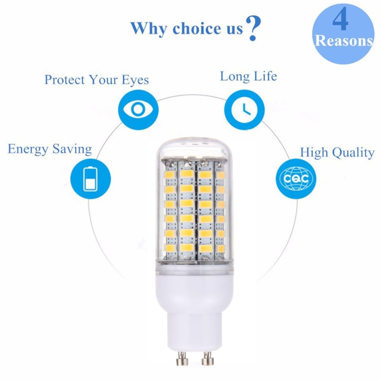 GU10 5.5W 69 LEDs SMD 5730 LED Corn Light Bulb, AC 200-240V (Warm White) - LED Blubs & Tubes by PMC TechLife | Online Shopping South Africa | PMC TechLife