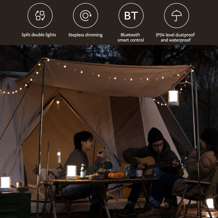Original Xiaomi Mijia Separable Camping Light Flashlight 2 in 1 - free shipping - PMC TechLife - Order now!