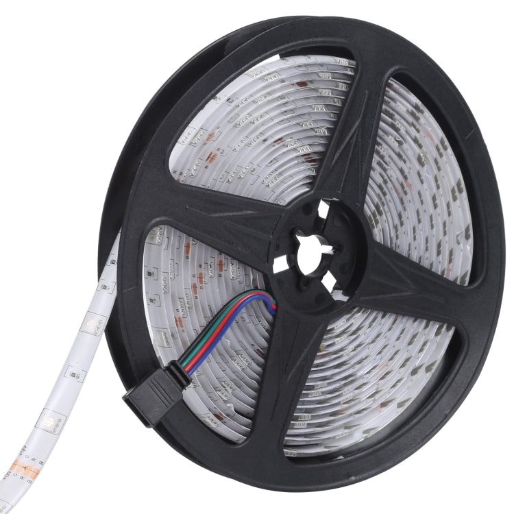 5m 150 LEDs SMD 5050 IP65 Waterproof Bluetooth RGB Light Strip with 24-keys Remote Control, EU Plug - free shipping - PMc TechLife - Order now!