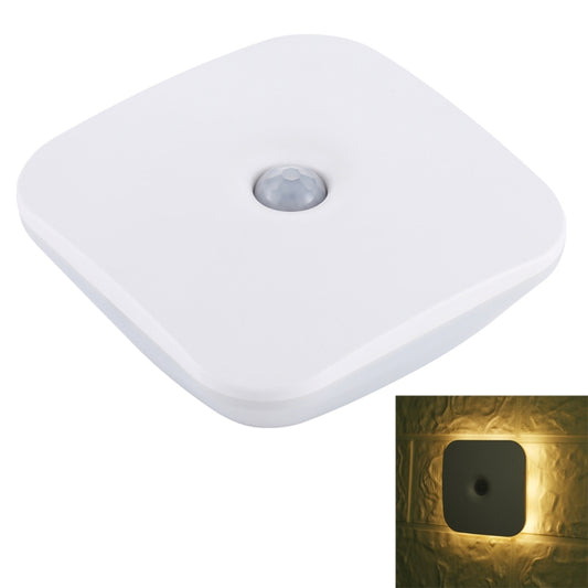 CL053 LED Square Human Body Sensor Light, Style: Linkage (Warm White) - Sensor LED Lights by PMC Jewellery | Online Shopping South Africa | PMC Jewellery | Buy Now Pay Later Mobicred