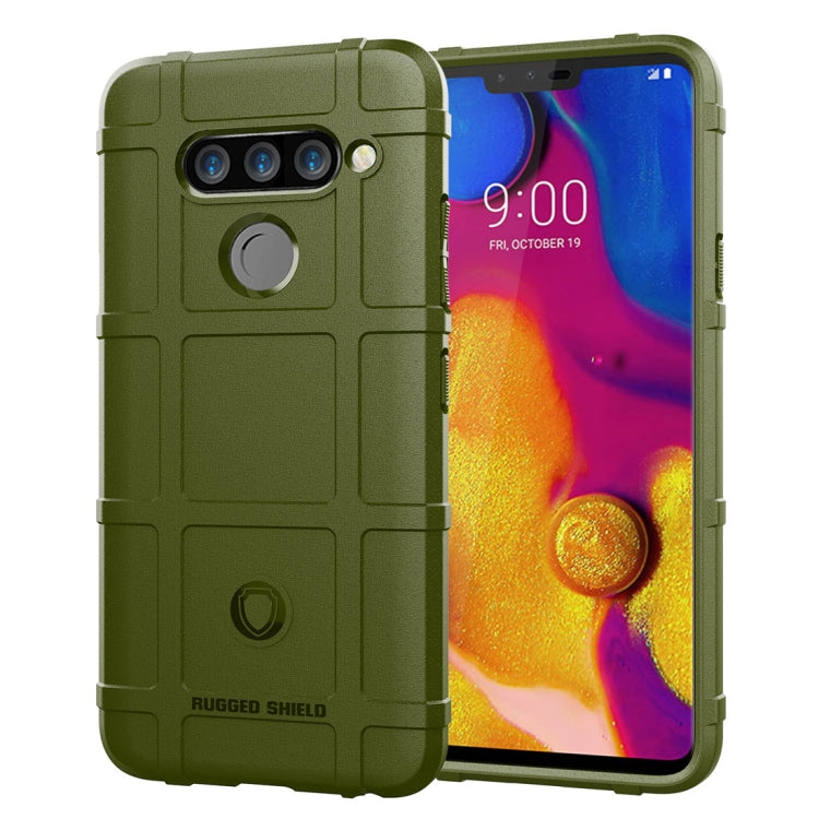 Full Coverage Shockproof TPU Case for LG V40 ThinQ (Green) - LG by PMC Jewellery | Online Shopping South Africa | PMC Jewellery