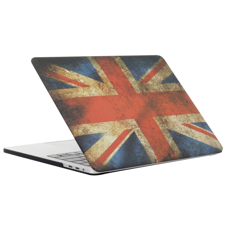 For 2016 New Macbook Pro 13.3 inch A1706 & A1708 Retro UK Flag Pattern Laptop Water Decals PC Protective Case - MacBook Pro Cases by PMC Jewellery | Online Shopping South Africa | PMC Jewellery | Buy Now Pay Later Mobicred