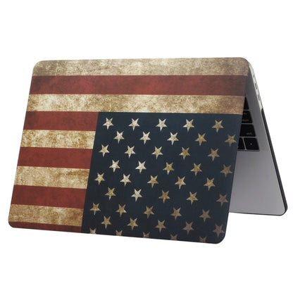 For 2016 New Macbook Pro 13.3 inch A1706 & A1708 Retro US Flag Pattern Laptop Water Decals PC Protective Case - MacBook Pro Cases by PMC Jewellery | Online Shopping South Africa | PMC Jewellery | Buy Now Pay Later Mobicred